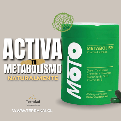 MOTO METABOLISM CAPSULES- Activa tu metabolismo y controla tus antojos naturalmente