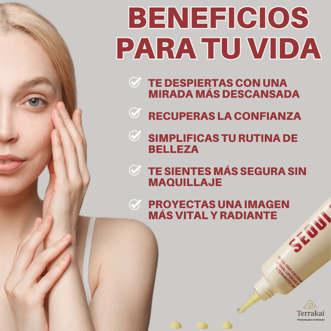 SEOUL 1988 CREMA PARA OJOS ORIGINAL - Mirada más firme, luminosa y con menos arrugas - ¡APROVECHA LAS CYBER REBAJAS!