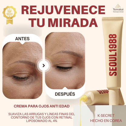 SEOUL 1988 CREMA PARA OJOS ORIGINAL - Mirada más firme, luminosa y con menos arrugas - ¡APROVECHA LAS CYBER REBAJAS!
