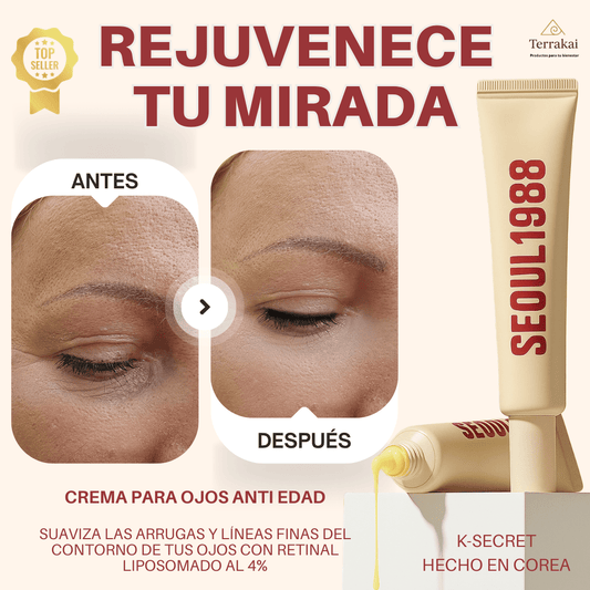 SEOUL 1988 CREMA PARA OJOS ORIGINAL - Mirada más firme, luminosa y con menos arrugas - ¡APROVECHA LAS CYBER REBAJAS!