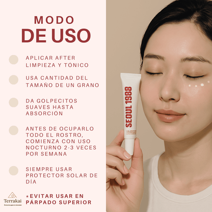 SEOUL 1988 CREMA PARA OJOS ORIGINAL - Mirada más firme, luminosa y con menos arrugas - ¡APROVECHA LAS CYBER REBAJAS!